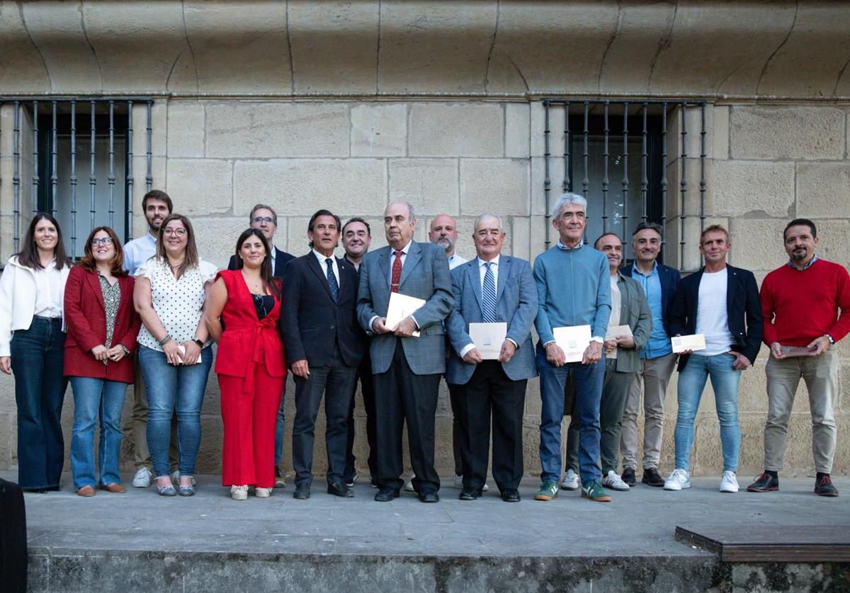 Homenaje en Logroño a los arquitectos que llevan entre 25 y 50 años de profesión