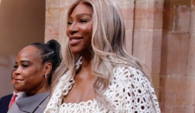 Serena Williams sorprende en Oviedo con un vestido de macramé estilo ibicenco de 7.000 euros en los Premios Princesa de Asturias 2025