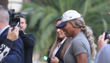 Serena Williams da su primer paseo por Oviedo