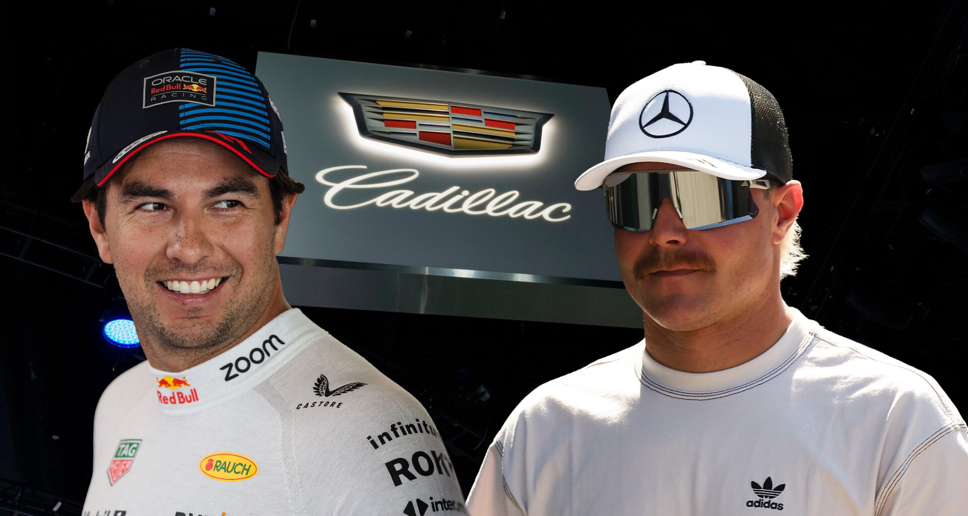 Sergio Pérez y Valtteri Bottas