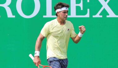 Francisco Comesaña medirá a Lorenzo Musetti en el Rolex Shanghai Masters 2025.