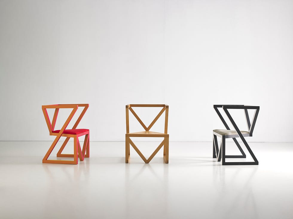 sillas zeed geometricas de sara leonor
