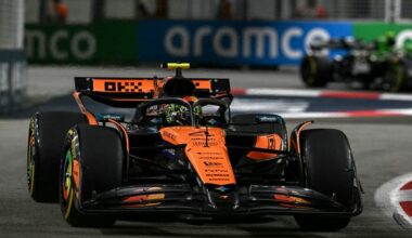 Norris cita «genial» Piastri y lamenta «día difícil» en Singapur: «El trabajo no es bueno» - Noticia de F1
