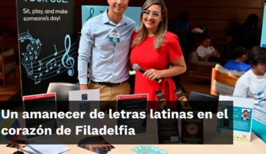 Un amanecer de letras latinas en el corazón de Filadelfia