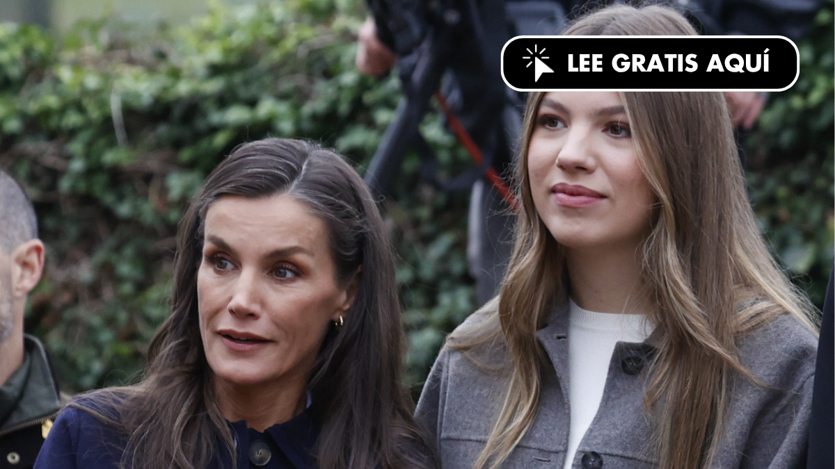 La infanta Sofía, fiel a su estilo, se enfunda sus 'jeans' favoritos de pata de elefante en Valdesoto