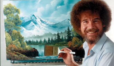 La Jornada - Subastarán pinturas de Bob Ross para apoyar a la TV pública de EU