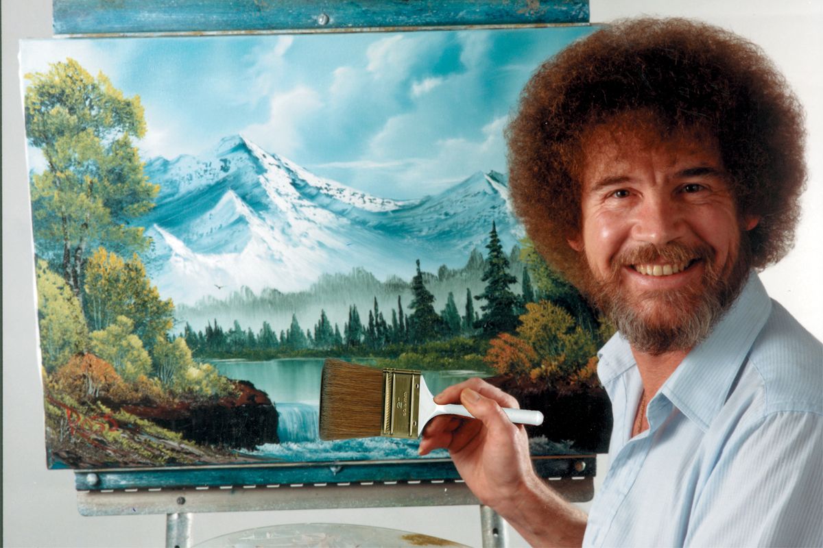 La Jornada - Subastarán pinturas de Bob Ross para apoyar a la TV pública de EU