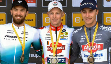 Michael Vanthourenhout se impone al sprint en el Superprestigio de Ciclocross de Ruddervoorde