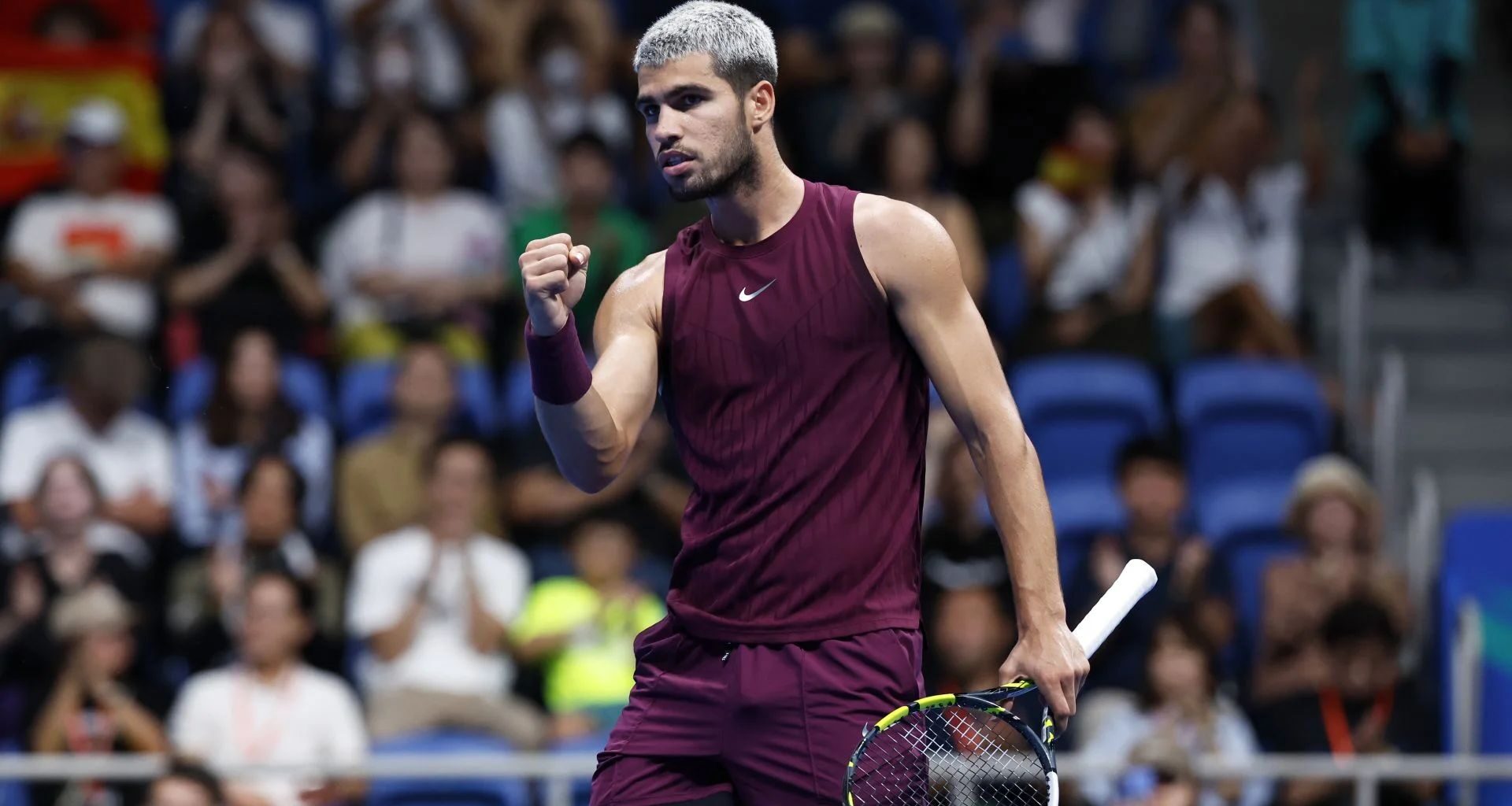 Carlos Alcaraz frena para llegar a punto a la gira bajo techo