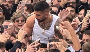 Ilia Topuria se da un baño de masas en Georgia a la espera de firmar su próxima pelea en la UFC