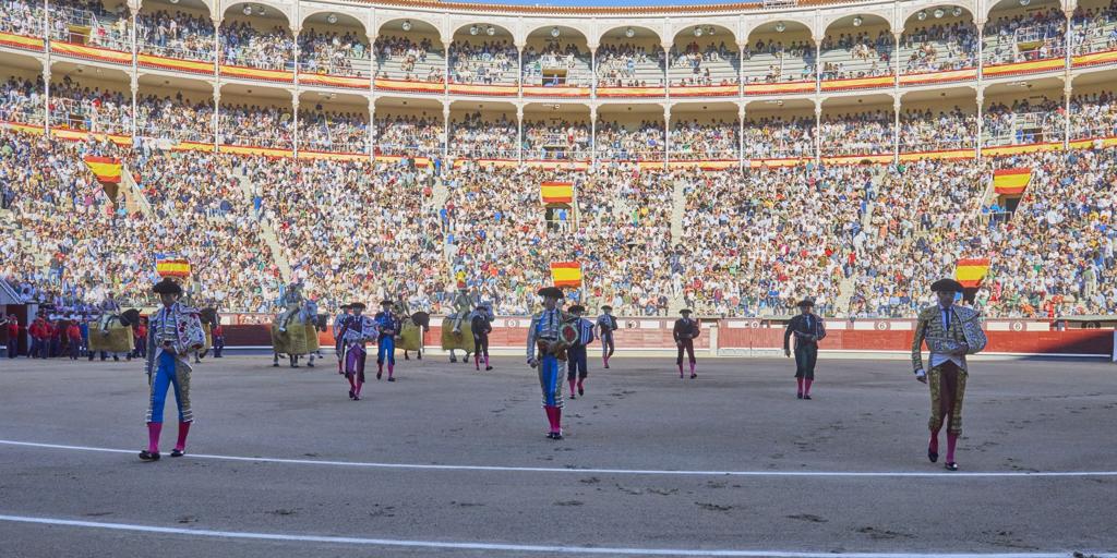 la asistencia a los toros recupera los niveles prepandemia