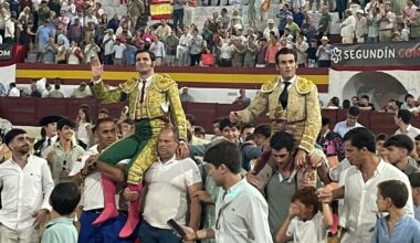 Morante y Garrido a hombros en Zafra tras una corrida de gran toreo