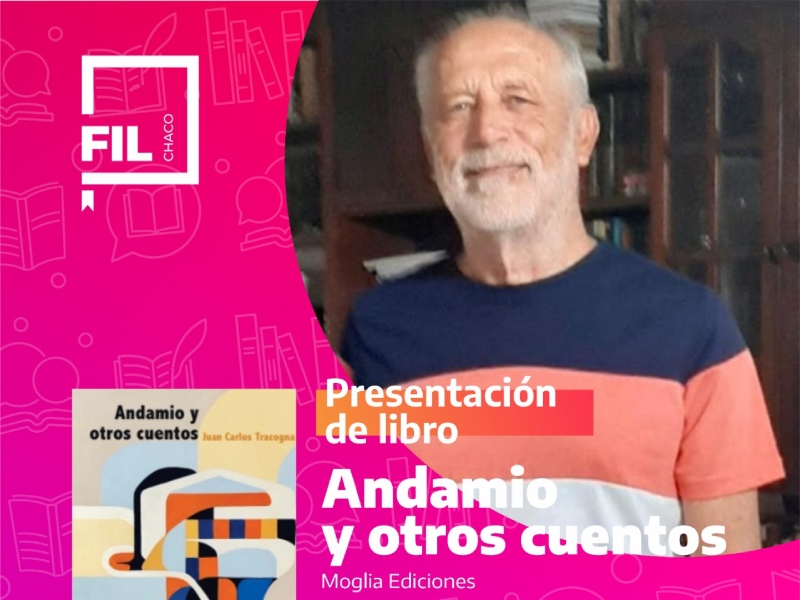 FIL: Juan Tracogna presenta este domingo su nuevo libro “Andamio y otros cuentos”