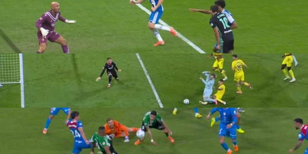 El Betis reclama tres penaltis en las tres últimas jornadas