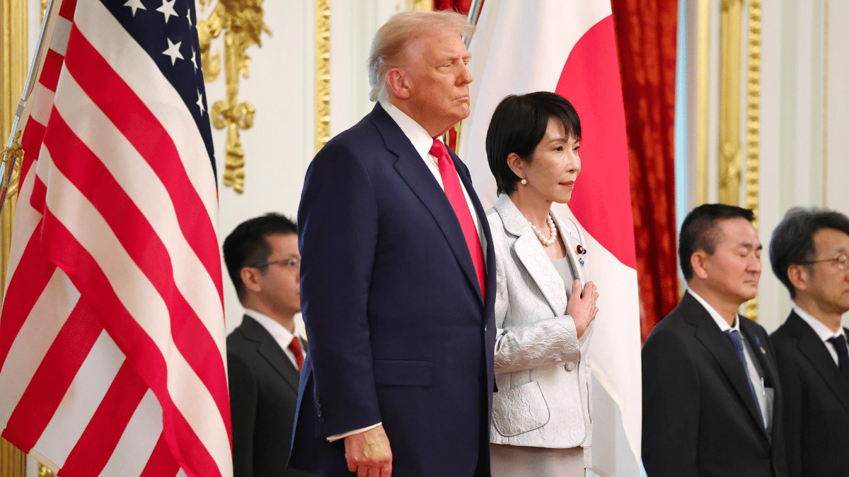 Trump encuentra en Japón la horma de su zapato