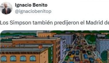 el colapso madrileño que recuerda a Springfield