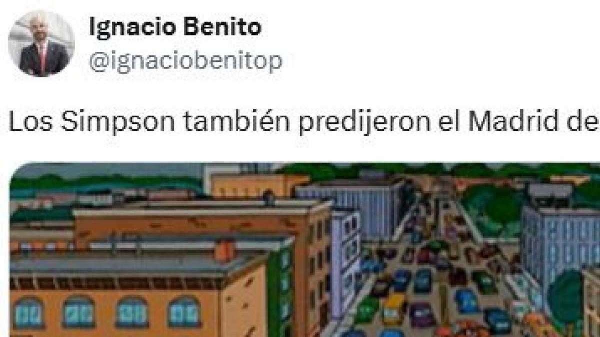 el colapso madrileño que recuerda a Springfield