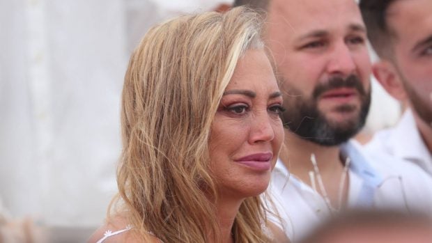 Belén Esteban en La Graciosa. (Foto: Gtres)