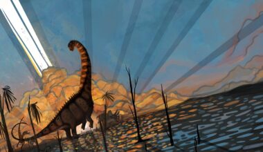 Hallazgos sugieren que los dinosaurios prosperaban antes del impacto del asteroide