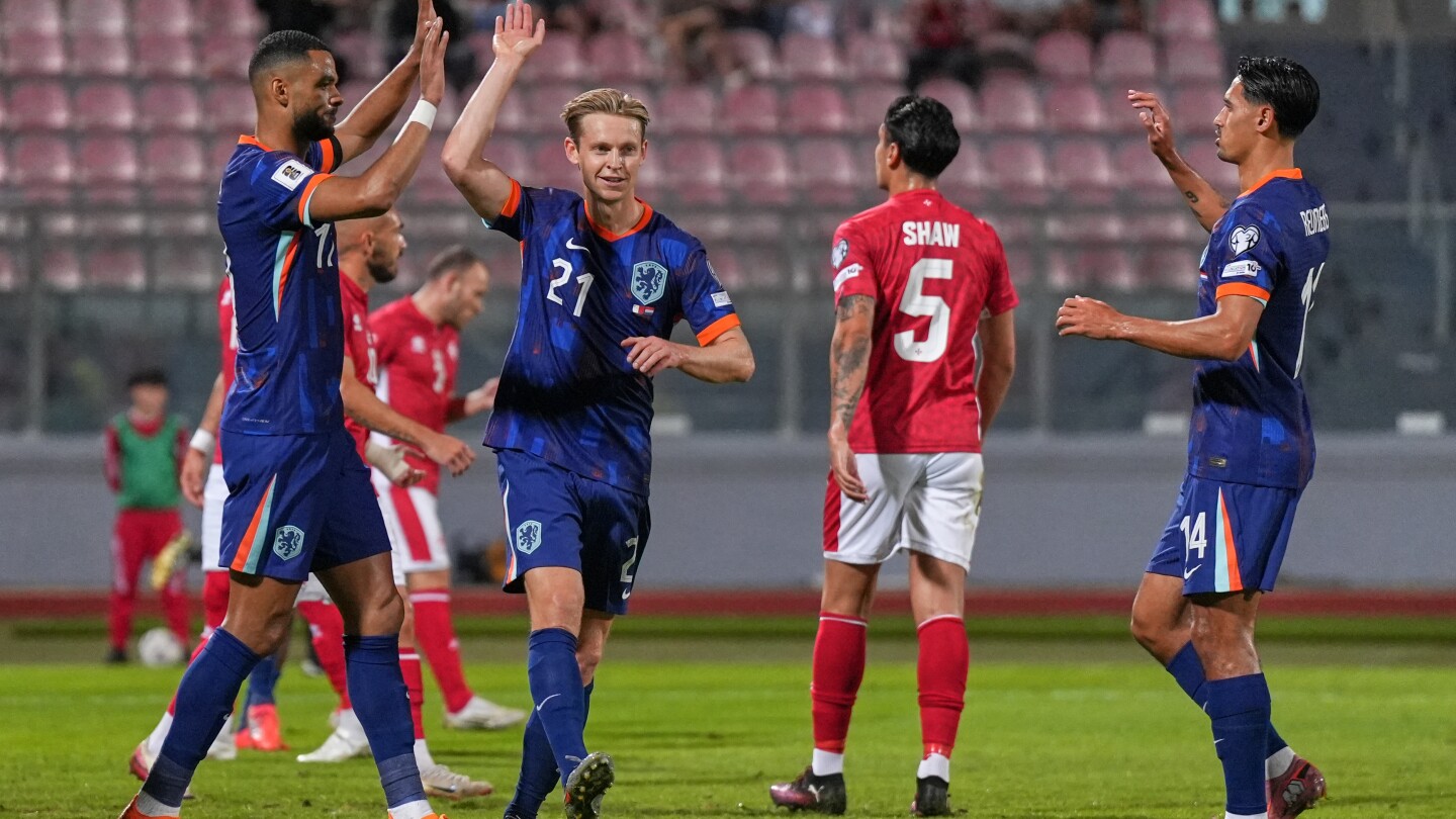 Austria anota 10 goles en eliminatoria al Mundial mientras Inglaterra vence a Gales en amistoso