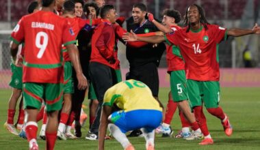 España y Brasil al borde de la eliminación en Mundial Sub20; Marruecos y Argentina avanzan a octavos