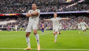 Real Madrid gana el primer Clásico de la temporada con goles de Mbappé y Bellingham