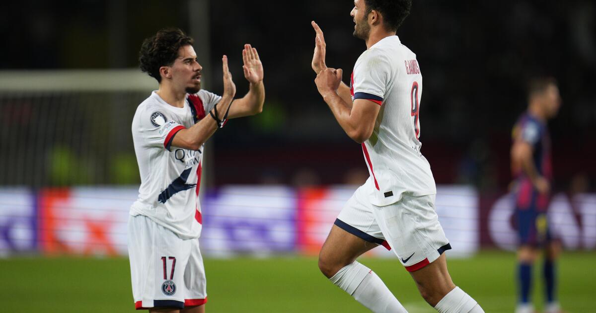 PSG hunde al Barcelona con un gol agónico en la Liga de Campeones y Mónaco frena a Man City