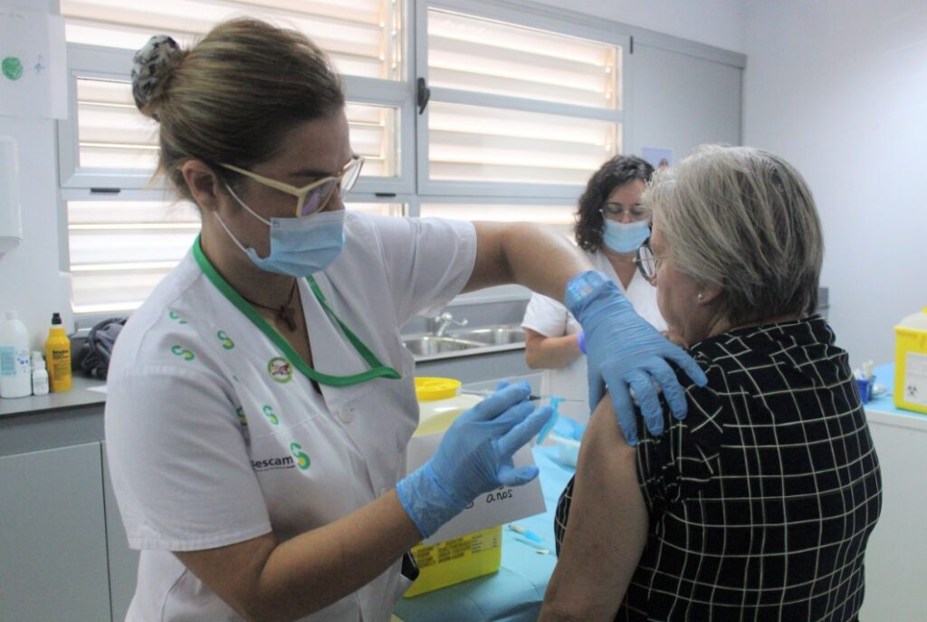 gripe vacunación castilla-la mancha