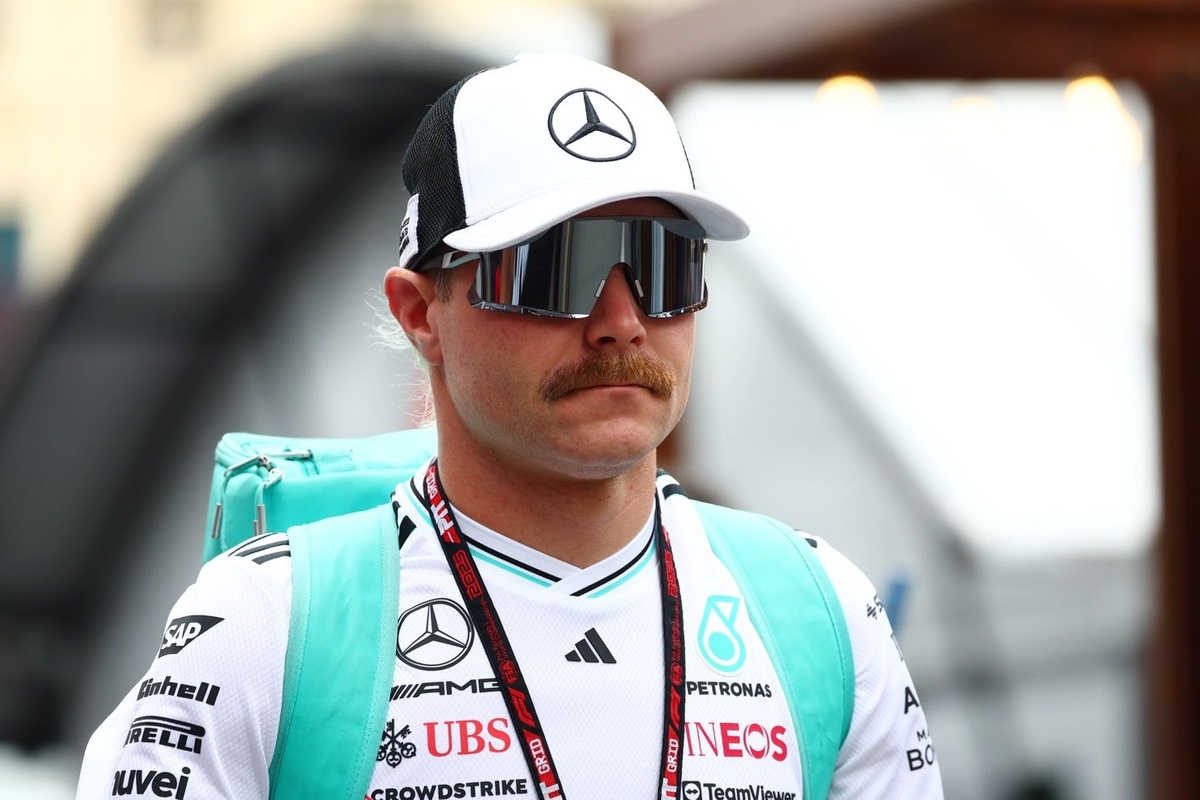 Bottas ya trabaja para Cadillac pese a seguir siendo parte de Mercedes en la F1
