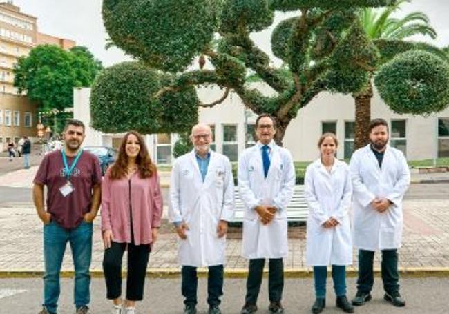 Investigadores españoles del Virgen del Rocío, que han participado en el estudio.