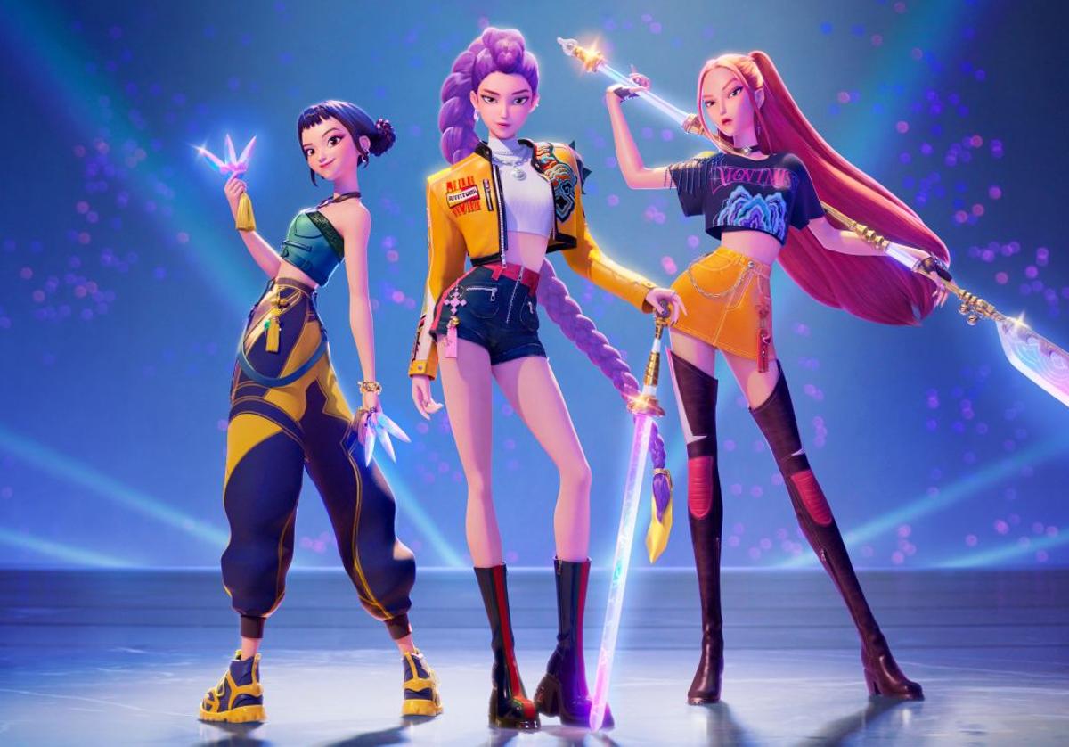 Por qué a los niños les flipan las Demon Hunters, el grupo (virtual) de K-pop