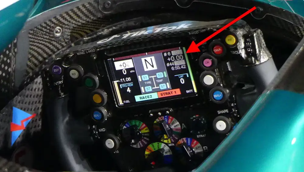 Volante Aston Martin Fórmula 1