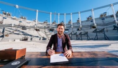 Inter Miami CF renueva el contrato de Leo Messi