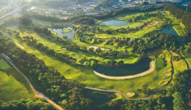 El recorrido Woo Jeong Hills Country Club