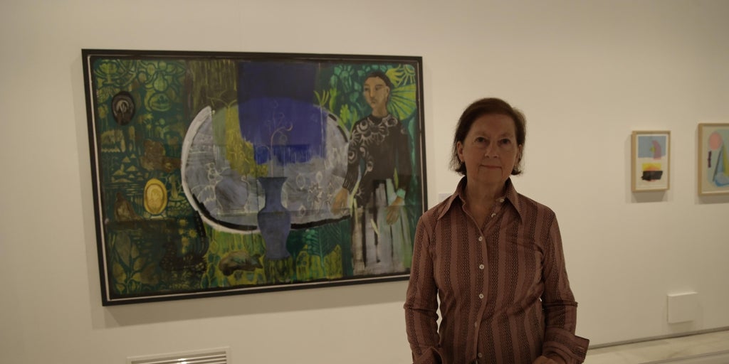 Concha Ybarra inunda de color el espacio Santa Clara