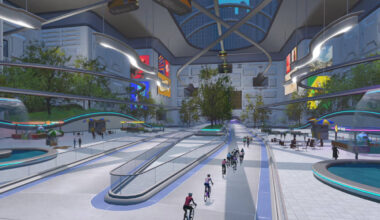 Etapa 4 de Zwift Unlocked. Imagen: Zwift