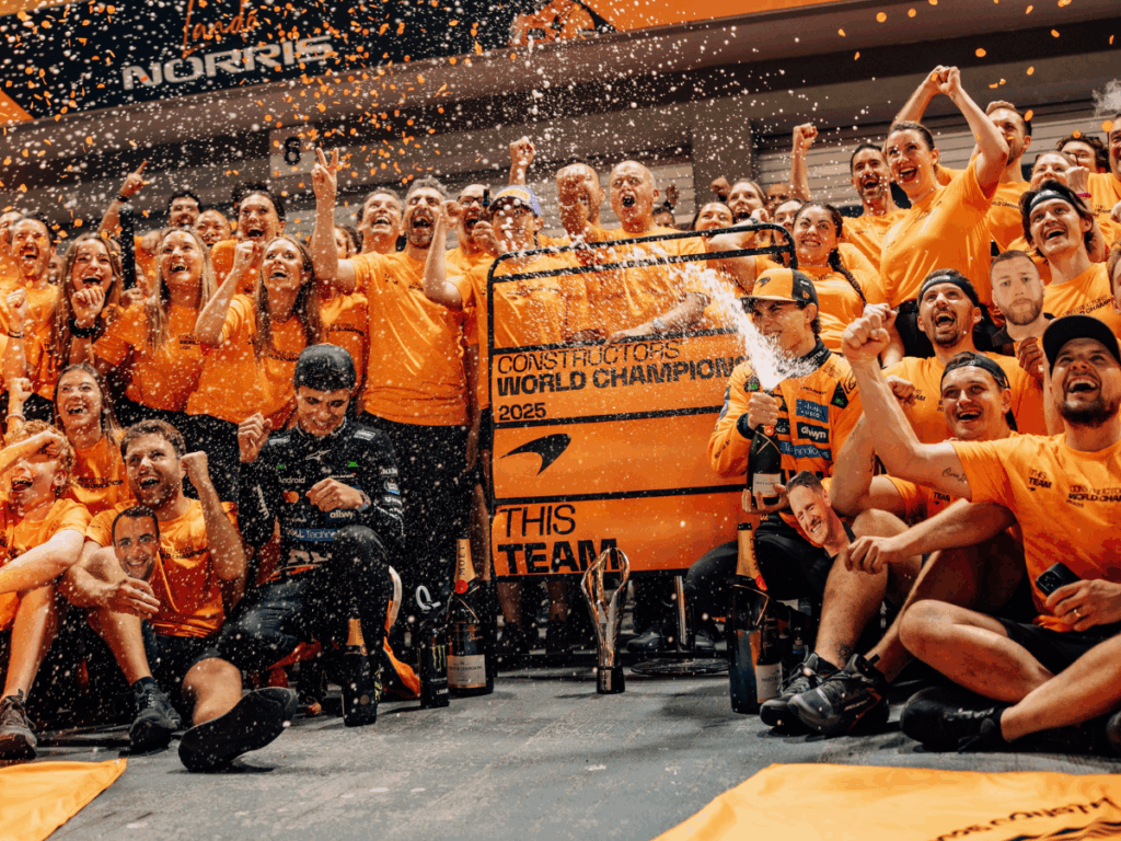 ¡MCLAREN CAMPEÓN DE CONSTRUCTORES 2025!