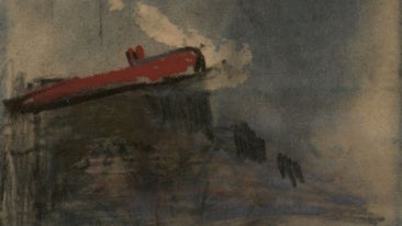 Juan Uslé: 'Ese barco en la montaña'