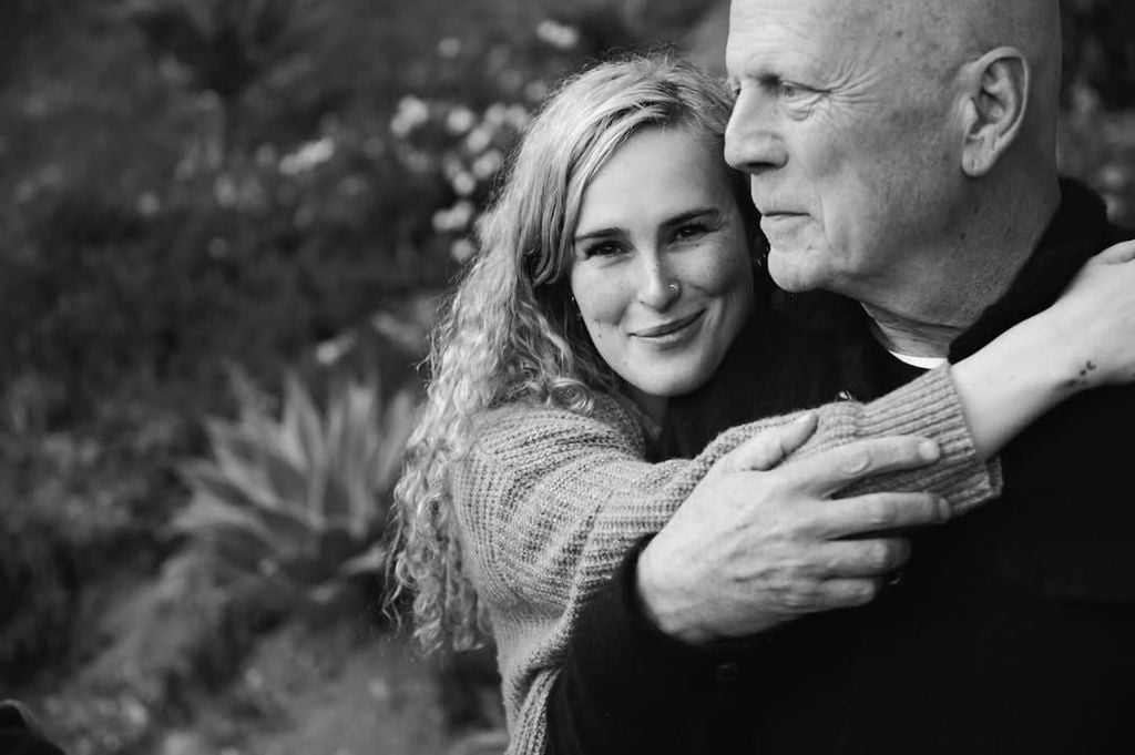 La conmovedora foto de Rumer Willis y su padre, Bruce Willis