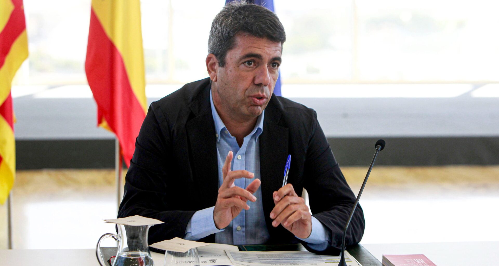 Pradas informó a Mazón de la emergencia en Utiel a las 17.37 el día de la dana