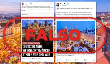 Alemania no suspende "cientos" de mercados navideños, es falso