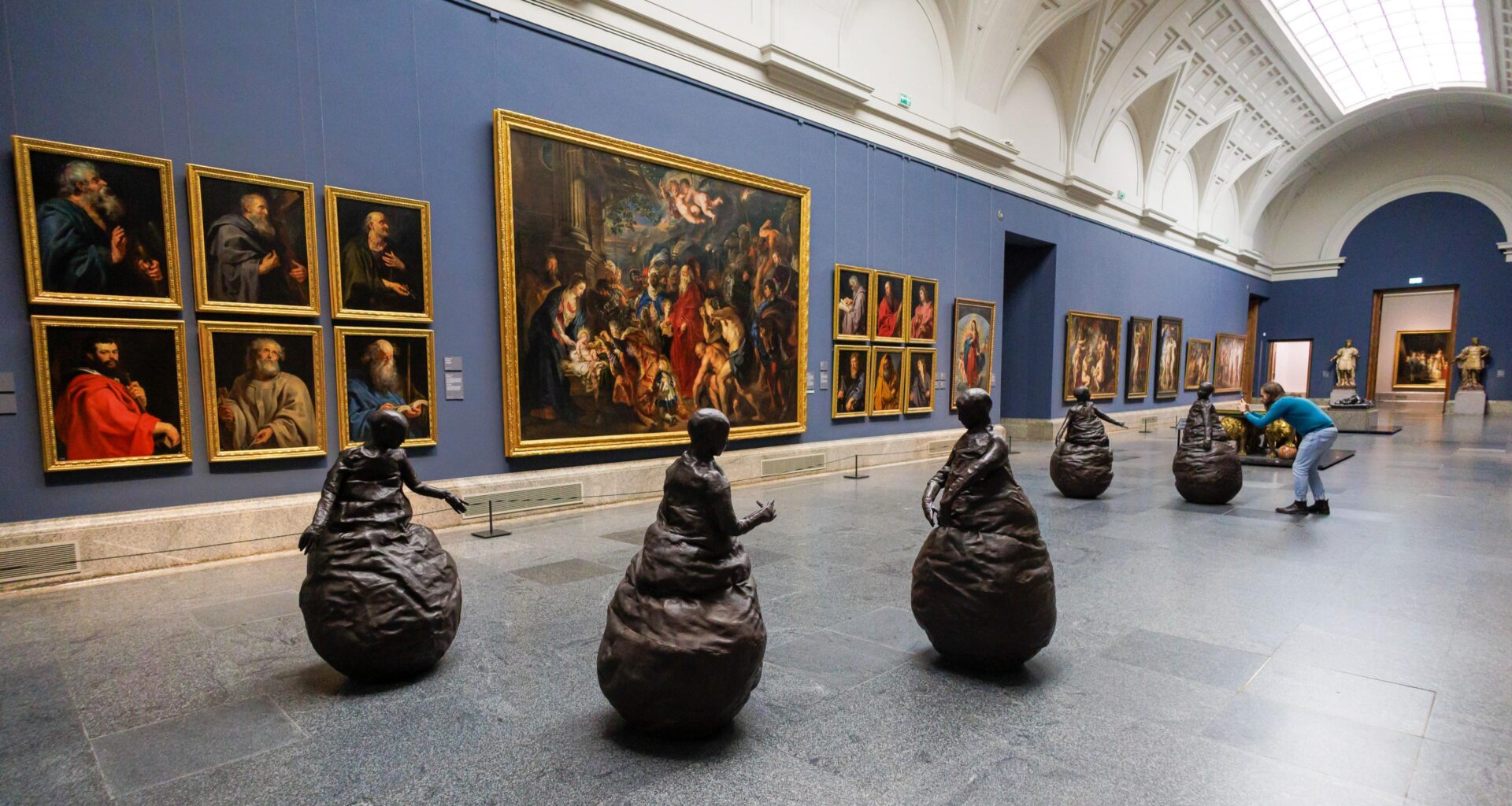 Exposición de Juan Muñoz, el ladrón irreverente del Prado