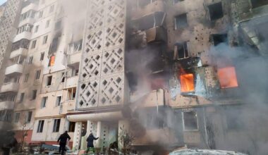 Al menos nueve civiles muertos en Ucrania en una oleada de ataques rusos