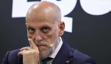 Tebas responde a Florentino Pérez tras la Asmablea del Real Madrid