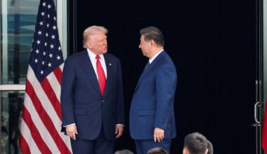 Xi y Trump hablan por teléfono sobre Taiwán