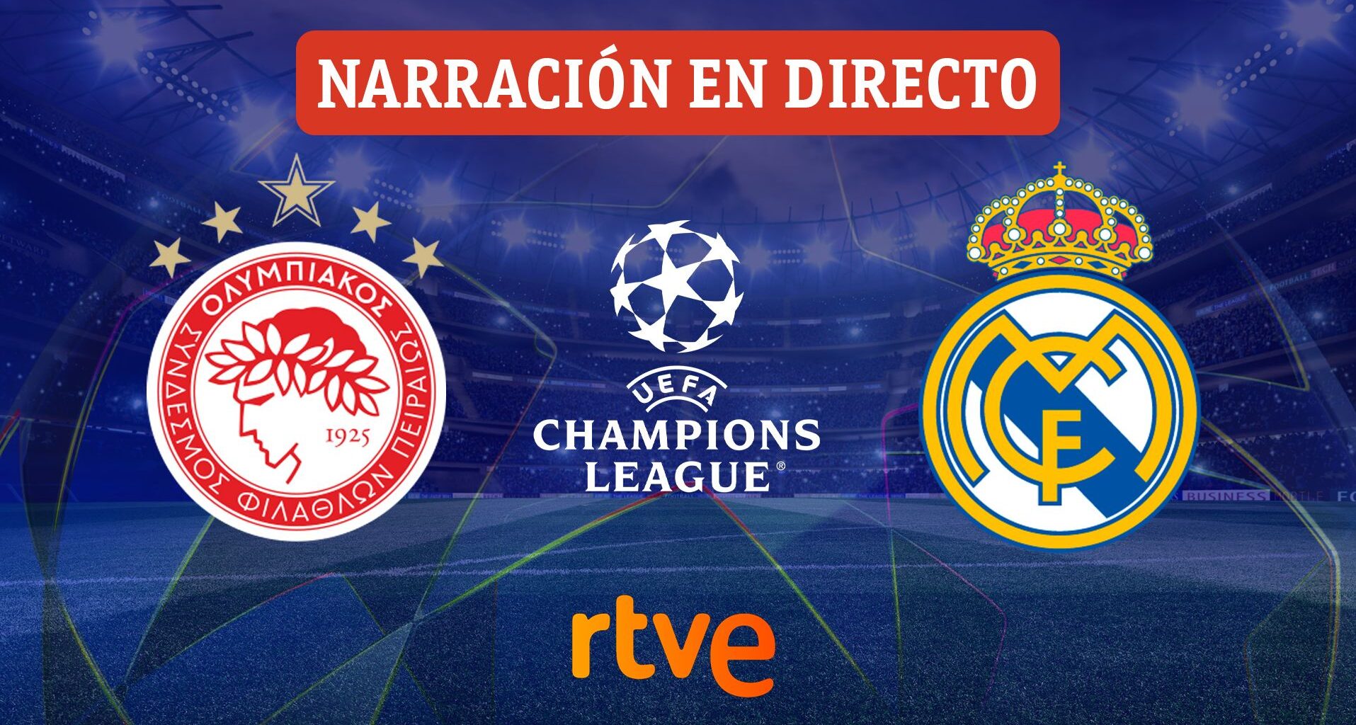 Olympiacos – Real Madrid, en directo