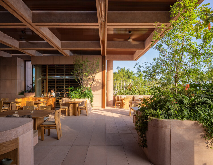 Restaurante Rubra / Ignacio Urquiza + apda Ana Paula de Alba - Fotografía interior, Madera