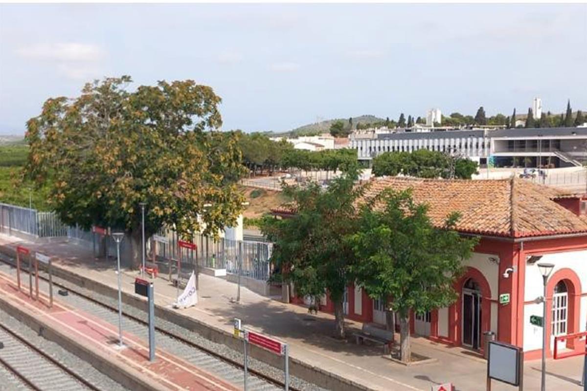 Parte del tramo Aldaia-Loriguilla, de la línea C-3 València, tras la reconstrucción