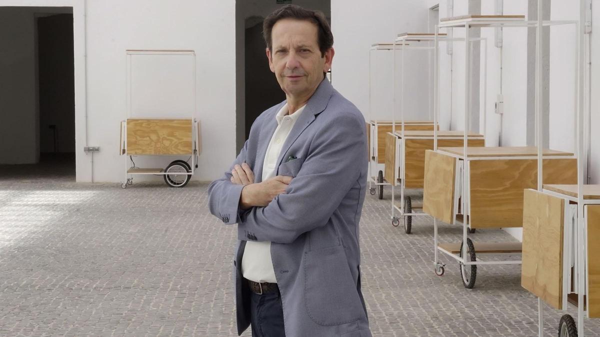 Manuel Cabalgante,  decano del Colegio Oficial de Arquitectos de Extremadura