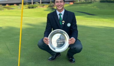 Un golfista es el Deportista del Año en Caldas: es campeón Mundial Juvenil
